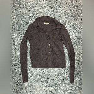 Madewell Collared Longsleeve Top